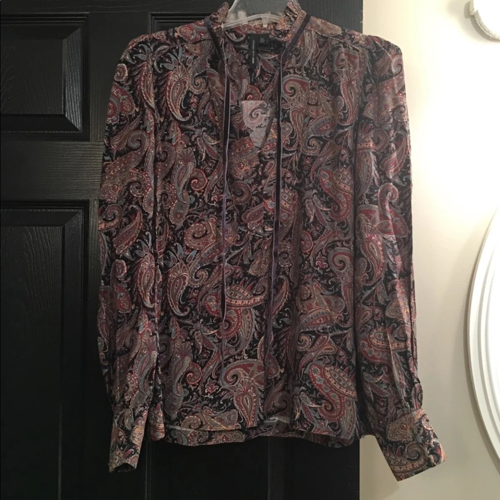 Lovely vintage paisley top